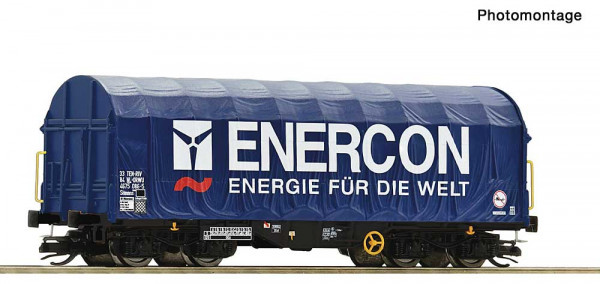 Roco 6680061 - Schiebeplanenwagen Enercon