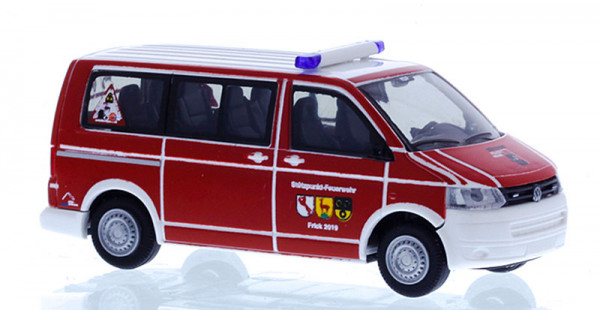 Rietze 53469 - Volkswagen T5 ´10 Stützpunktfeuerwehr Frick (CH)