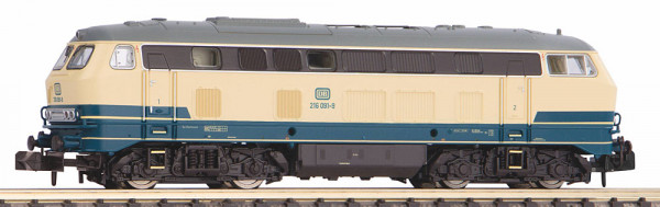 Piko 40533 - SB Diesellok BR 216 oceanblau/beige Ep.4, DCC + Sound