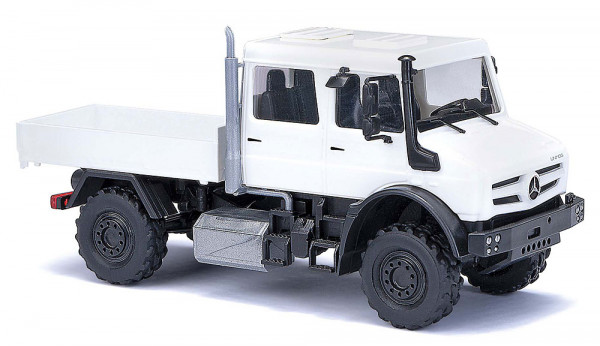 Busch 51081 - Unimog U 5023 Doppelkabine, Weiss