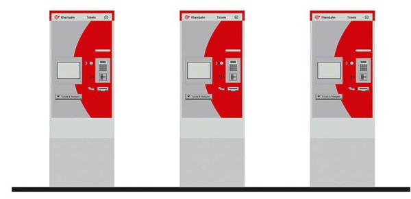 Rietze 70297 - Fahrkartenautomat Rheinbahn Düsseldorf 3 St.