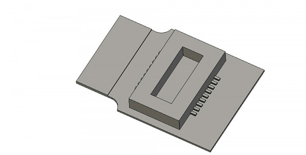 ESU 53956 - Adapterplatine, 18-pol Next-18 Buchse auf RNC-114 MTC14, Flex