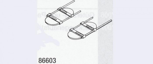 Weinert 86603 - Ölbunkerklappen BR01.10 1Paar