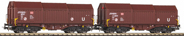 Piko 58293 - DB AG Set 2-teilig Teleskophaubenwagen Ep. 6, "Cargo"