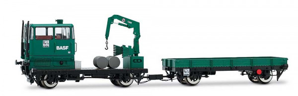 Rivarossi HR2913S - BASF KLV 53 Rottenkraftwagen in grüner Lackierung, Ep.5, DCC + Sound