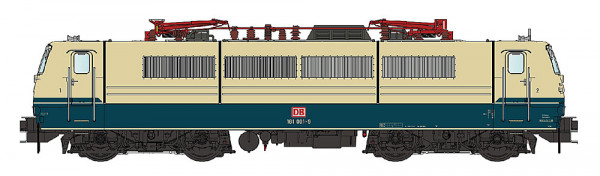 LSmodels 16029S - DB AG Ellok BR 181 oceanblau/beige Ep.5b, DCC + Sound