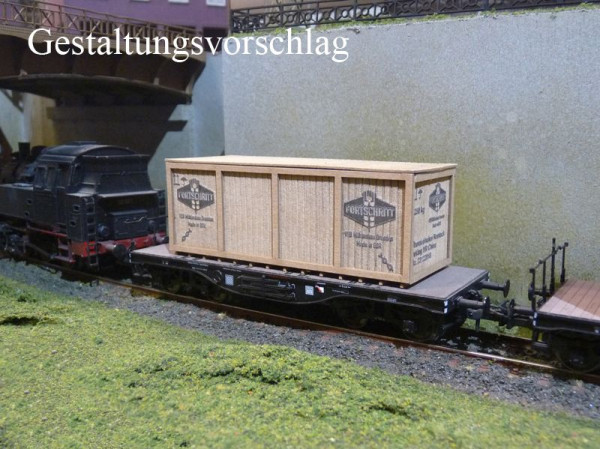 Joswood 40151 - Kiste Fortschritt gr.+Rahmen 1
