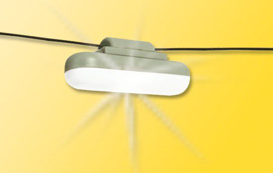 Viessmann 6366 - Hängelampe mit Seilaufhängung, LED weiß