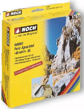 Noch 60882 - Felsspachtel XL "Granit" grau 1000 g