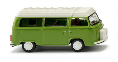 Wiking 031807 - VW T2b Campingbus - grün - 1972-79