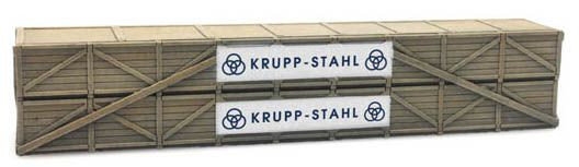 Artitec 487.801.70 - Ladung Transportkiste Krupp-Stahl Fertigmodell aus Resin, lackiert