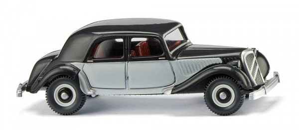 Wiking 082204 - Citroën 15 SIX - schwarz/weiß 1938-48