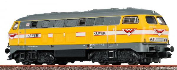 Brawa 41174 - Wiebe Diesellok BR 216 Ep.6, mit DCC-Decoder + Sound