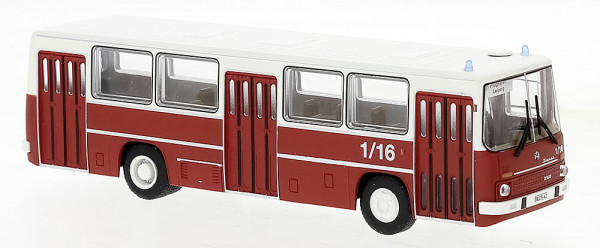 Brekina 59807 - Ikarus 260 Stadtbus 1972, Feuerwehr Flughafen Leipzig,