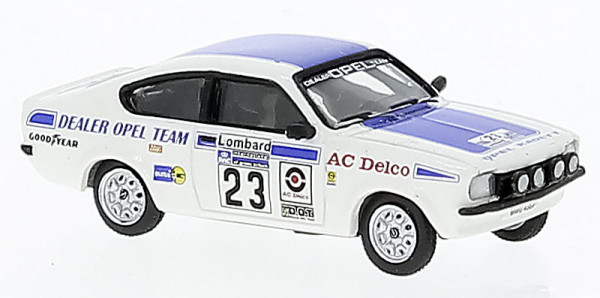 Brekina 20406 - Opel Kadett C GT/E 1976, RAC Rallye, 23,