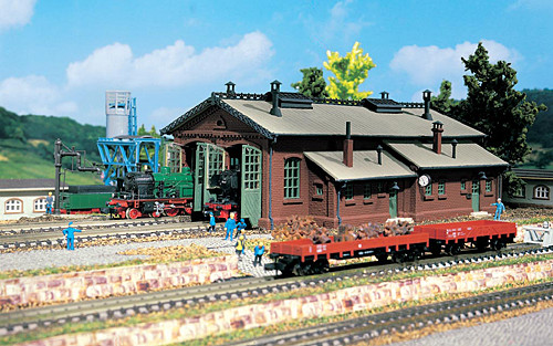 Vollmer 47608 - Lokschuppen 2-ständig 187x116x76 mm