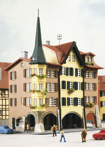 Kibri 36801 - Stadthäuser Biel, 3 Stück