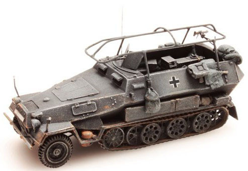 Artitec 387.110-GR - Funkpanzerwagen Sd. Kfz 251/3B grau, Fertigmodell