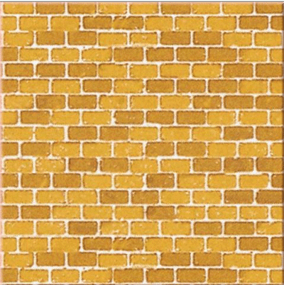 Auhagen 50110 - Ziegelmauer ocker 22x10 cm