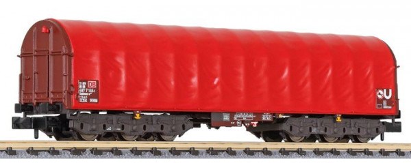 Liliput 265796 - DB AG Transportwagen für Blechcoils Sahimms-u901 6-achsig Ep.5, mit Schiebeplanenha