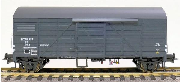 Exacttrain 23744 - NS gedeckter Güterwagen Bremen blaugrau Ep.3