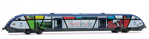 Arnold HN2683S - SNCF, Dieseltriebwagen X 73551 „Imaginalsace”, mit Multiprotokoll-Sounddecoder