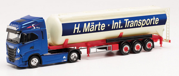 Herpa 314862 - Iveco S-Way Silo-Sattelzug "Märte"