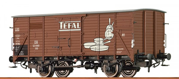 Brawa 49755 - DB gedeckter Güterwagen G11 Ep.3, "Tefal"