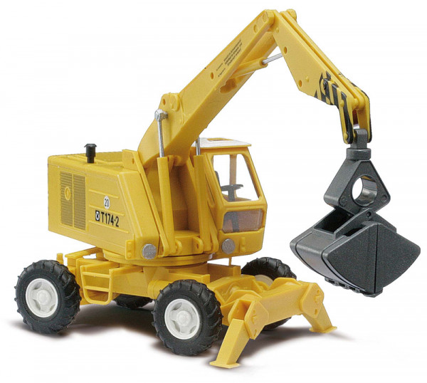 Busch 42870 - Weimar Mobil Bagger T 174 - 2, gelb