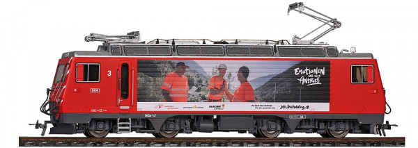Bemo 1262563 - MGB HGe 4/4 II 3 Zahnradlok "Mitarbeiter"
