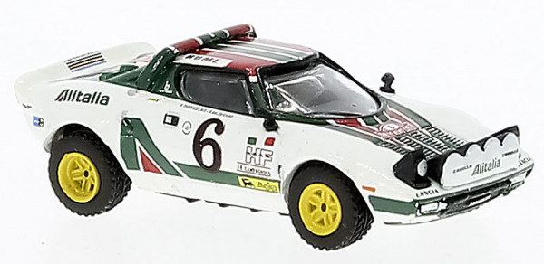 Brekina 29656 - Lancia Stratos HF 1976, Alitalia, 6,