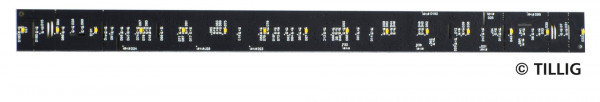 Tillig 08918 - LED-Innenbeleuchtung analog / digital Bausatz für Halberstädter Mitteleinstiegswagen