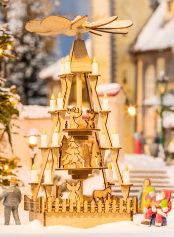 Noch 14395 - Weihnachtsmarkt-Pyramide