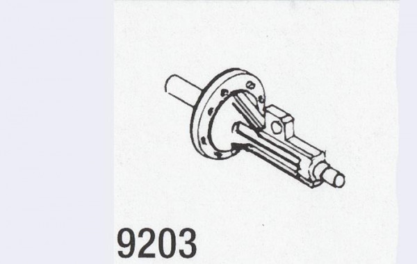 Weinert 9203 - Schiebebkreuzkopf BR86 2Stck