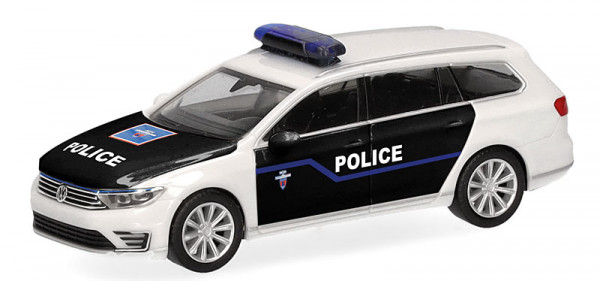 Herpa 099097 - VW Passat Variant GTE "Police Paris" (F)
