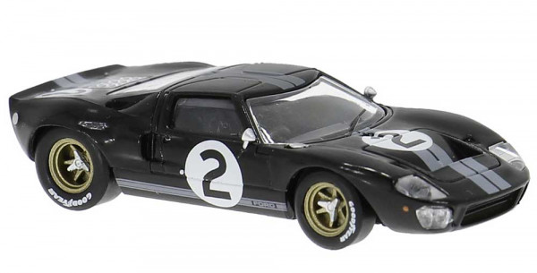 Brekina 18555 - Ford GT 40 LeMans 1.Platz 1966 mit McLaren/Amon