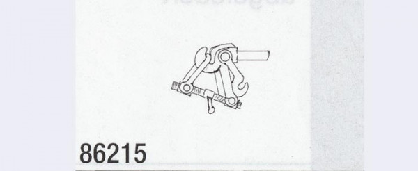 Weinert 86215 - Schmalspurdoppelhakenk. fest