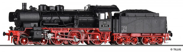 Tillig 02036 - DB Dampflokomotive BR 38.10 Ep.3