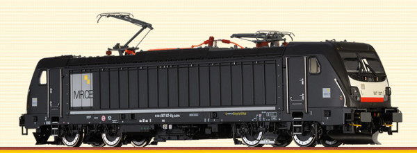 Brawa 43830 - MRCE Ellok BR 187 TRAXX3 schwarz Ep.6, mit DCC-Decoder + Sound