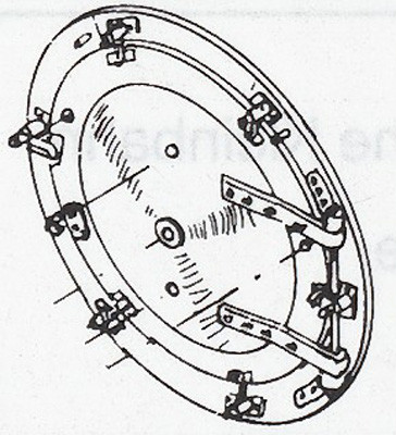 Weinert 8056 - Rauchkammertür BR 71