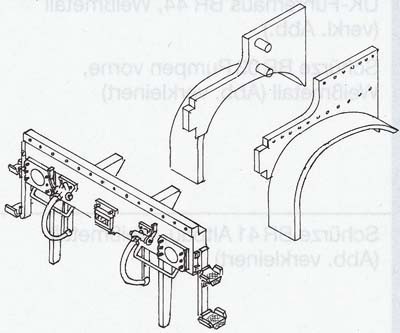 Weinert 85602 - Vorschuh + Pufferbohle P8,BR38