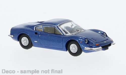 PCX870634 - Ferrari Dino 246 GT metallic blau, 1969,