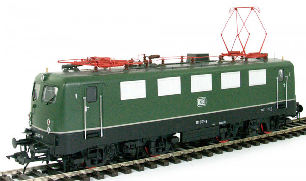 Lenz 40341-01 - Elektrolok BR 141 317-8, DB, chromoxidgrün