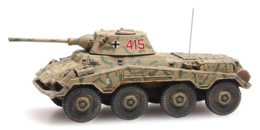 Artitec 6160084 - WM SdKfz 234/2 Puma, Tarnung Fertigmodell aus Resin, lackiert