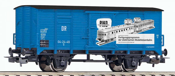 Piko 24502 - DR gedeckter Güterwagen G02 Ep.3, "VEB PIKO"