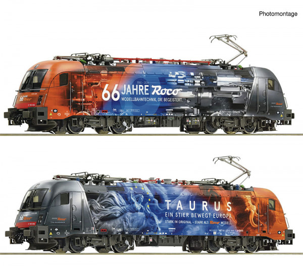 Roco 7500103 - ÖBB Ellok Reihe 1216 Taurus Ep.6, "66 Jahre Roco"