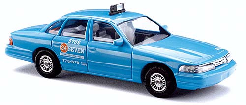 Busch 49028- Ford Crown "Taxi 24 Seven"