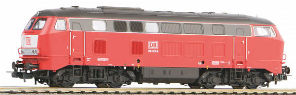 Piko 52413 - DB AG Diesellok BR 216 orientrot Ep.5, mit Latz, mit DCC-Decoder + Sound