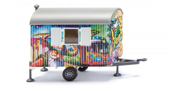 Wiking 065609 - Bauwagen mit Graffiti 1967-85