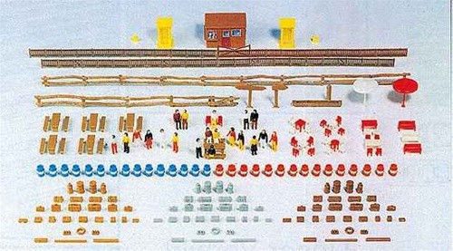Kibri 37490 - Set Deko Figuren
